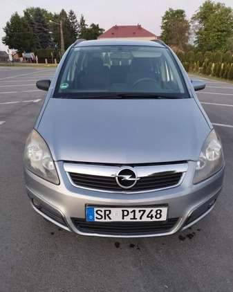 Opel Zafira cena 12900 przebieg: 217500, rok produkcji 2007 z Poniatowa małe 326